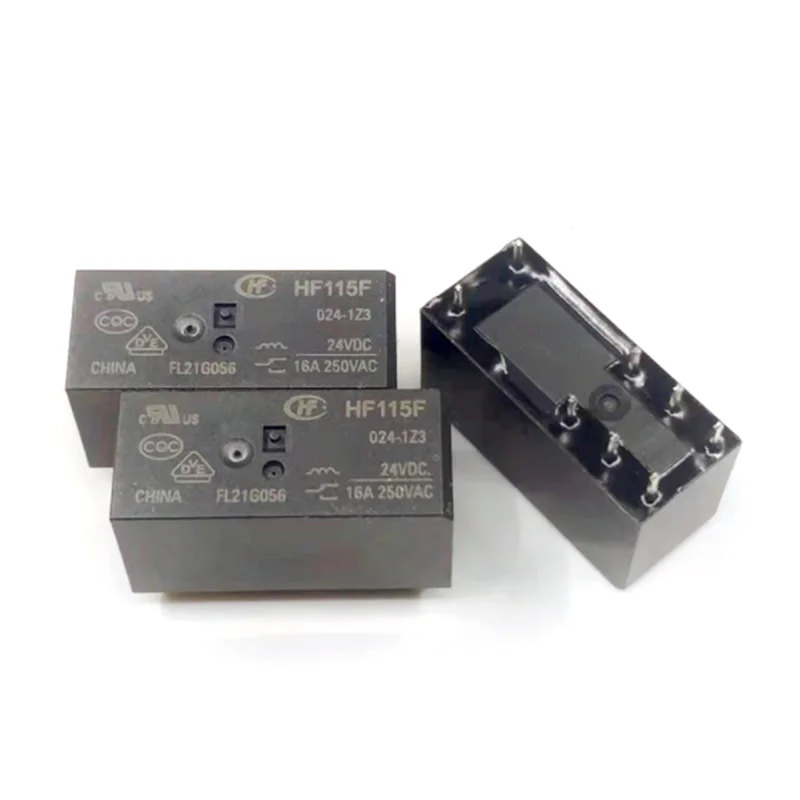Горячая новинка реле HF115F 024-1ZS3 HF115F 024 1ZS3 HF115F 024-1ZS3 24 В 24 В постоянного тока 24 В 16 А 8 контактов реле