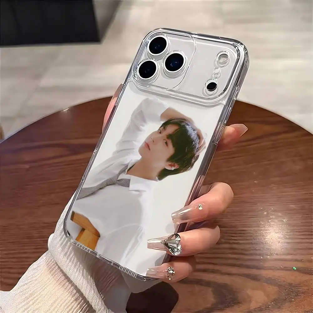Фото Чехол для телефона P-Park J-Jihoon W-Weak H-Hero для iPhone 17 16 15 14 13 12 11 Mini Pro Max Plus, прозрачный №5