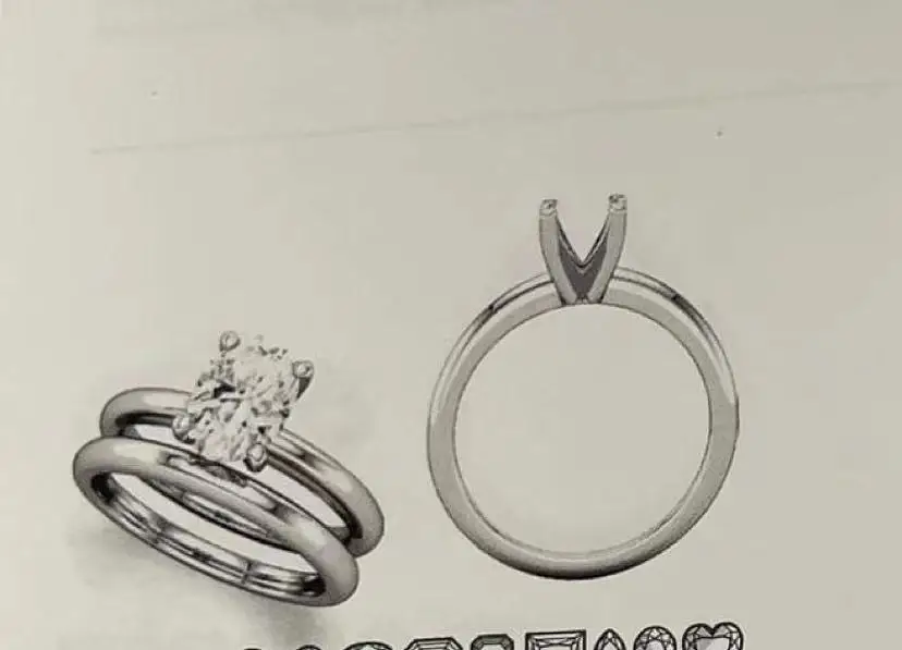 

585 custom 585 2 карат, кольцо 14K, кольцо с муассанитом, свадебные украшения