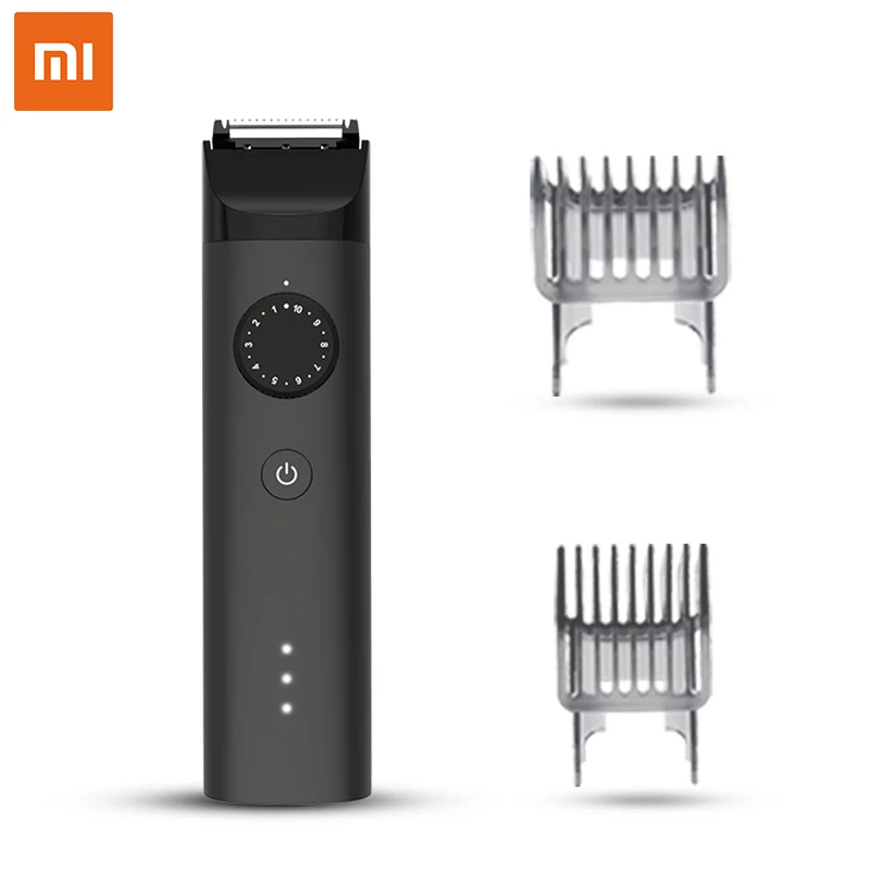 

Машинка для стрижки волос Xiaomi Pritech, аккумуляторная бритва для мужчин, USB, триммер для бороды и усов