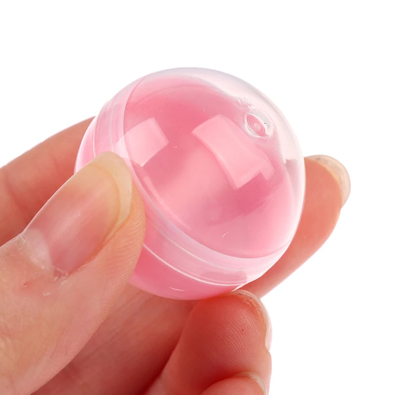 100 шт. пластиковые пустые капсулы для игрушек