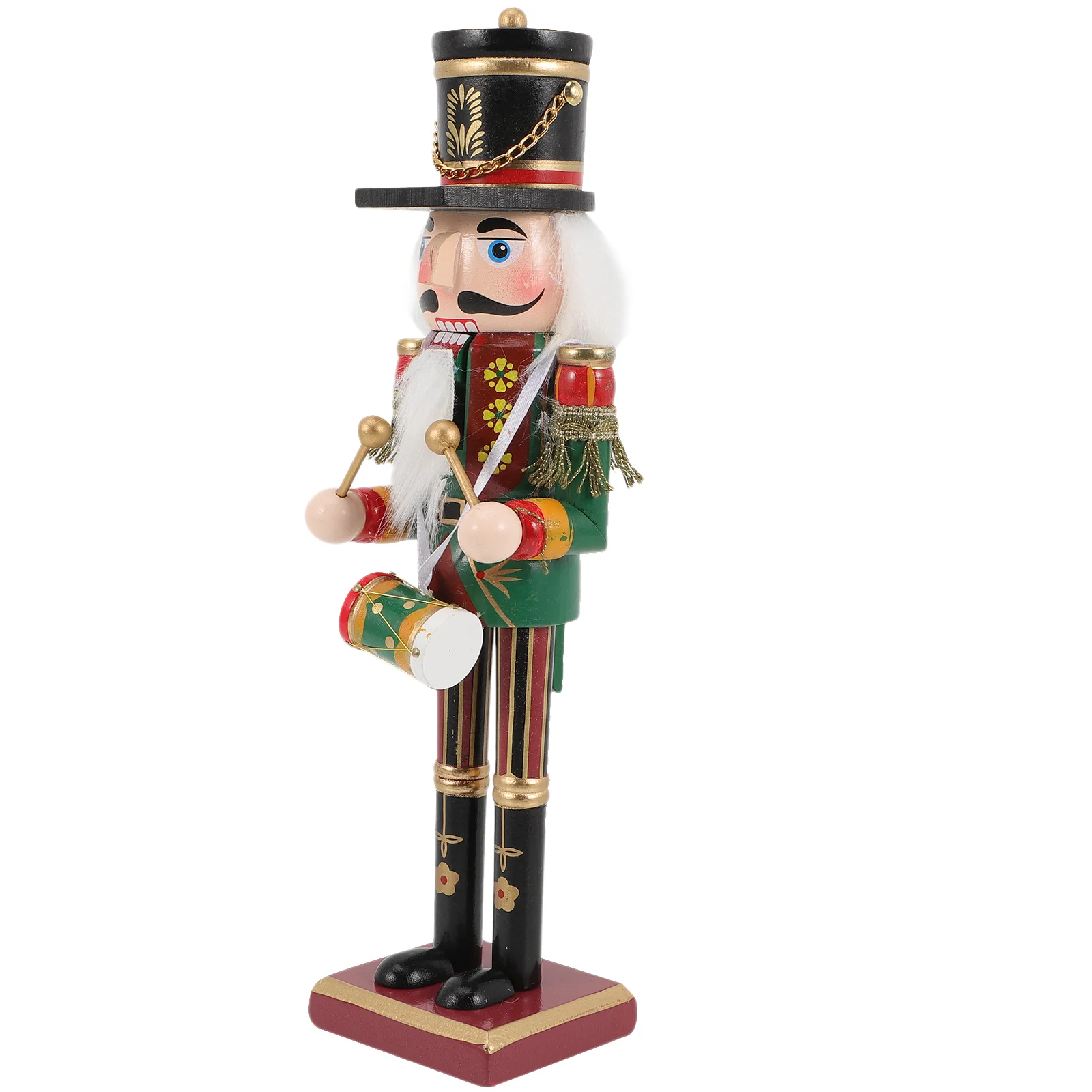 

Nutcracker Soldier Christmas Wooden Nutcrackers Wood Decoration Ornament Statue Table Decor Desktop Soldiers Figures Puppet
