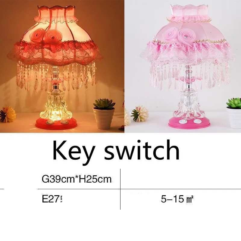 Европейская прикроватная декоративная настольная лампа милая девушка дети