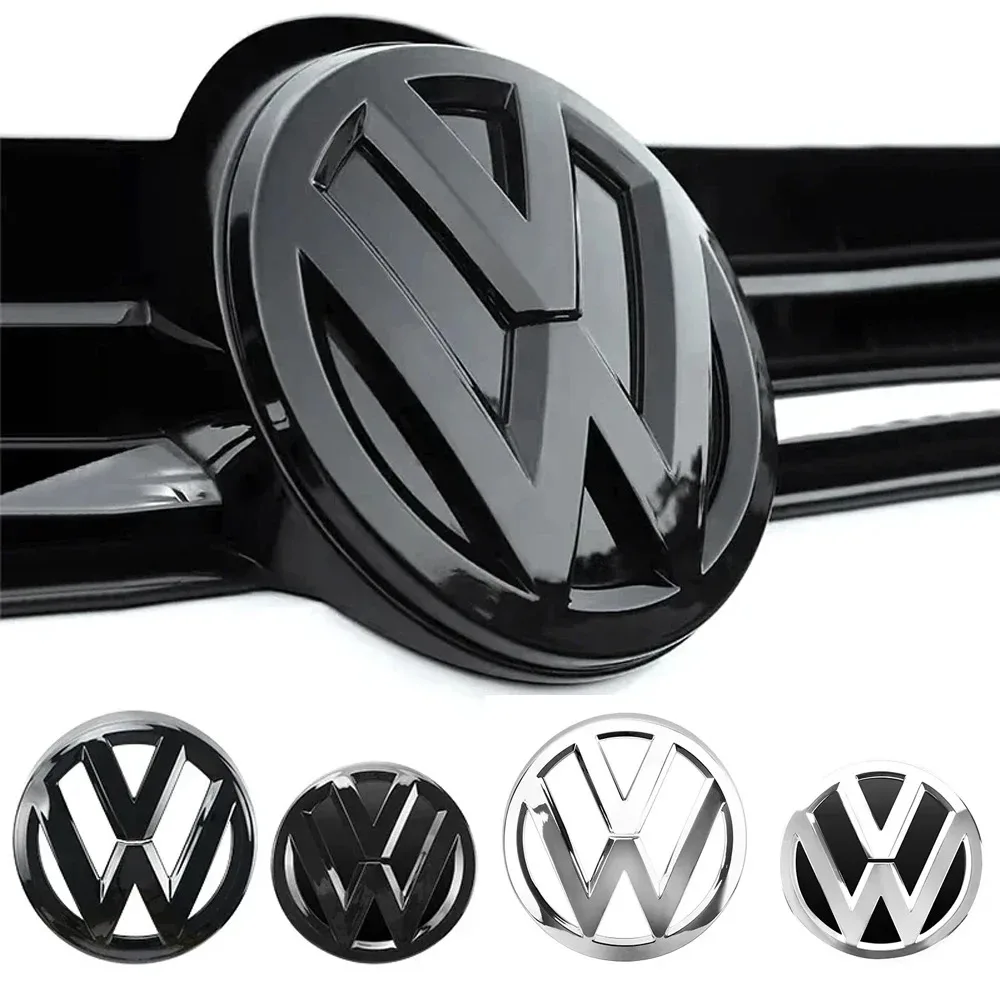 Эмблема-накладка на капот, решетку радиатора, багажник для Volkswagen: Transporter T5, T6, Golf GTI MK5, MK6, MK7, MK7.5, Polo 6R, 6C (art.: 3920db8455bb9) - 3920db8455bb9