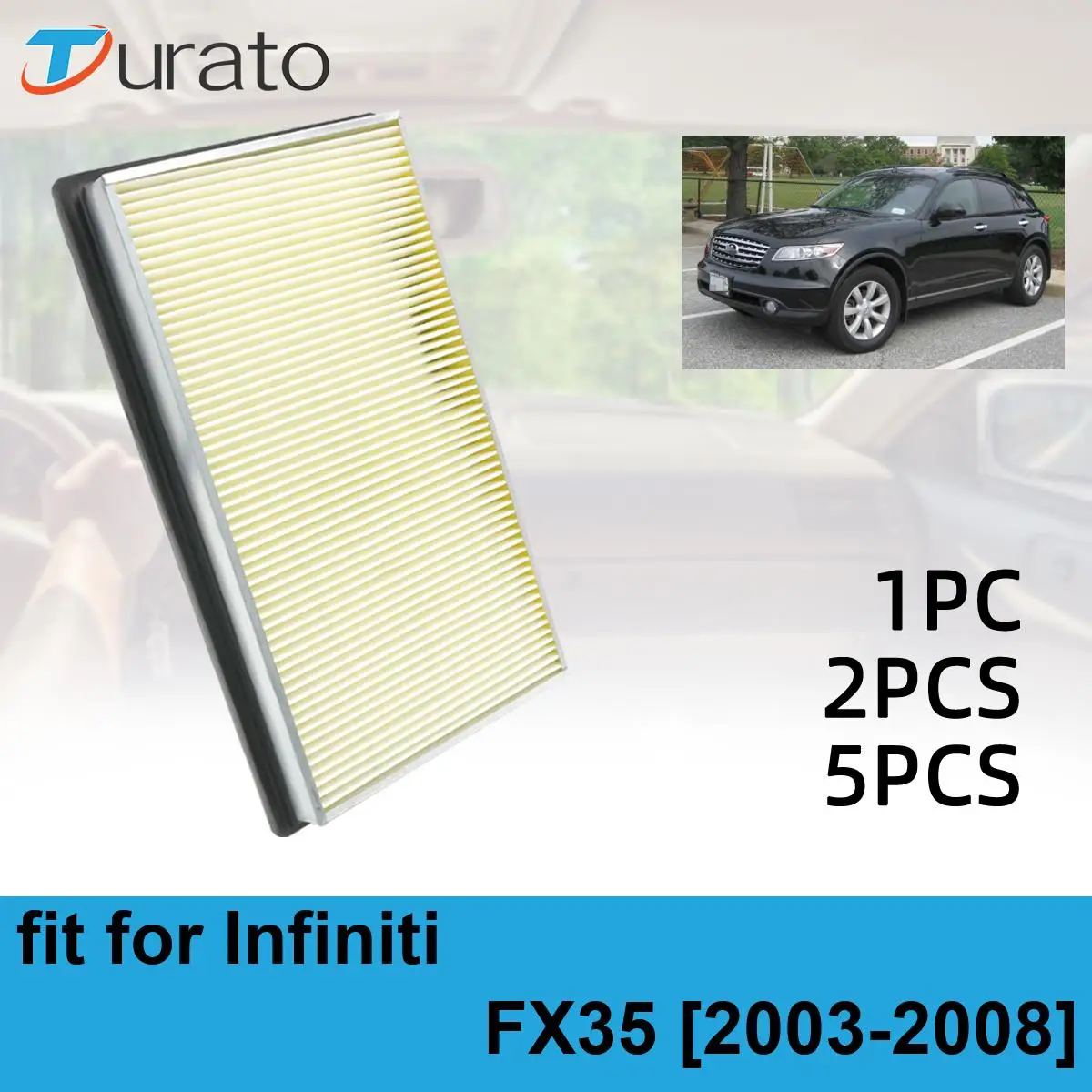 Воздушный фильтр для автомобильного двигателя пыльца контроля сменные газы