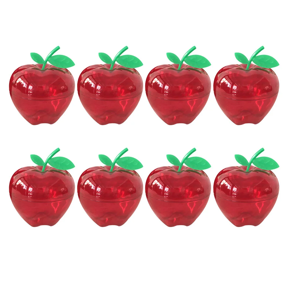 

Candy Box Christmas Apple Boxes Apples Partytreat Favors Containerfillablexmas Containers Favor Jar Lid Shower Cookie Red