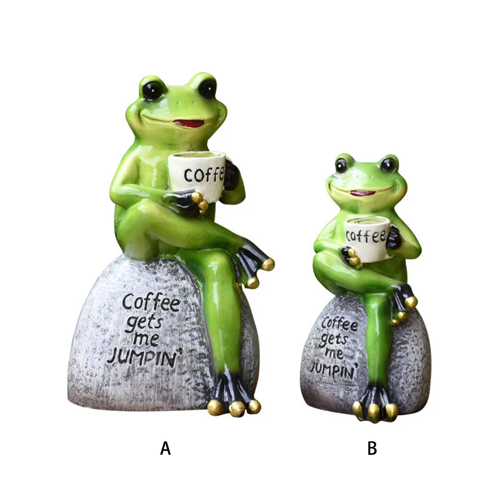 

Садовое украшение, скульптура из смолы, художественная Статуэтка для двора животных, Влагонепроницаемая статуя для дворика, подарок, колле...