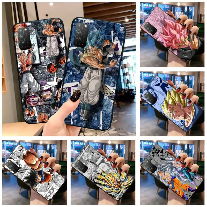 

Dragon ball z Son Goku Phone Case for Huawei Honor 30 20 10 9 8 8x 8c v30 Lite view 7A pro
