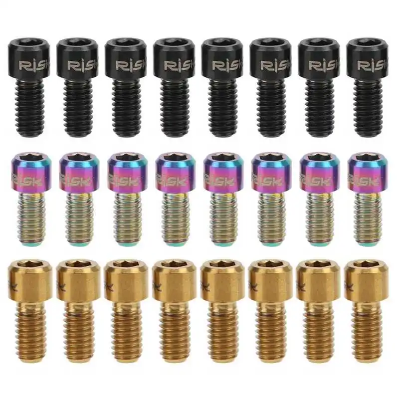 8 шт. Нескользящие болты из титанового сплава |