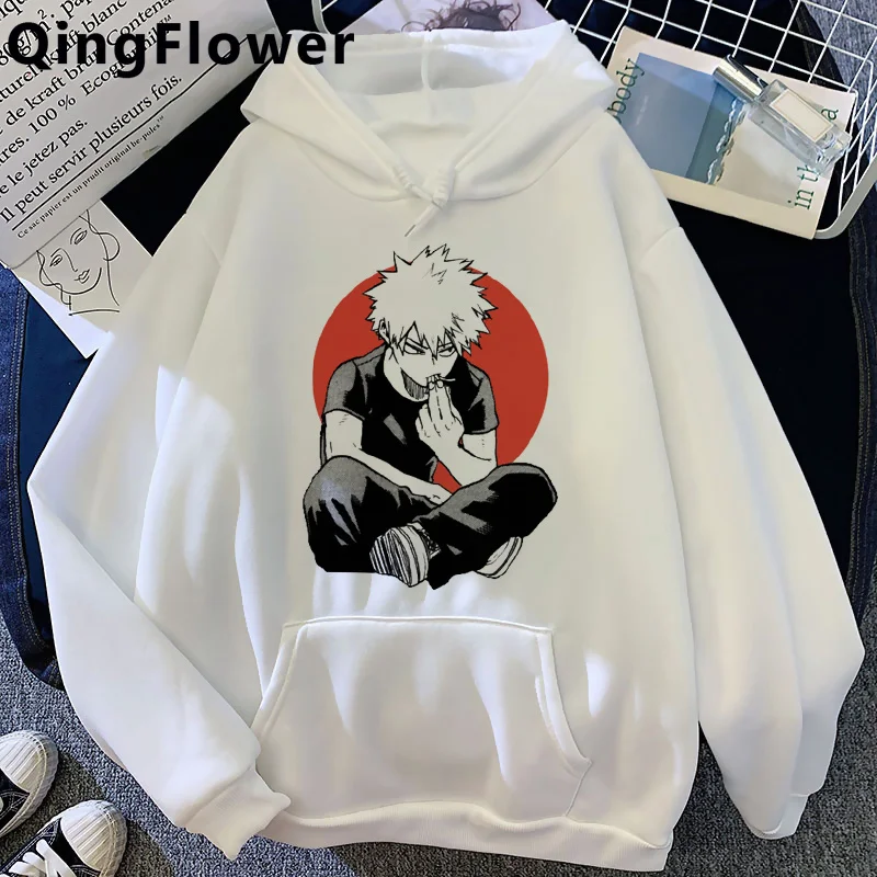

My Hero Academia Bakugou Boku No Hero Academia hoodies men Oversized printed y2k aesthetic men hoddies Ulzzang y2k aesthetic