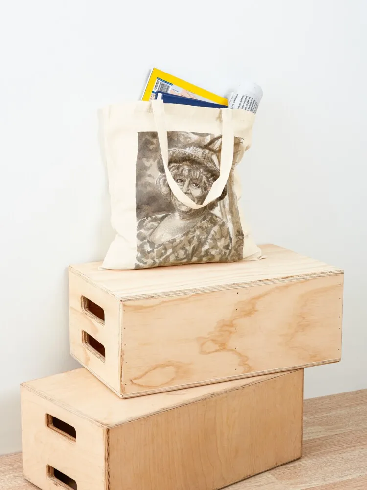 Большая сумка Miriam Margolyes для женщин тканевая милая сумка-тоут эко-холщовая