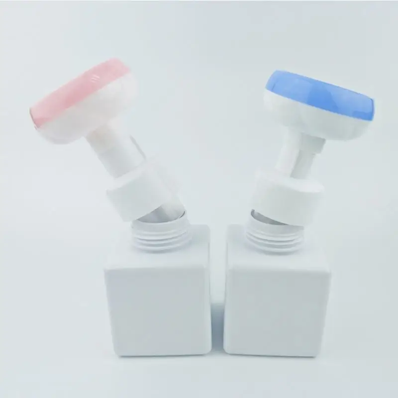 

40/43 Teeth Round Petal Foam Pump Head Cleansing Mousse Hand Sanitizer Push Flower Foam Pump Head For Refillable Divided Bottle