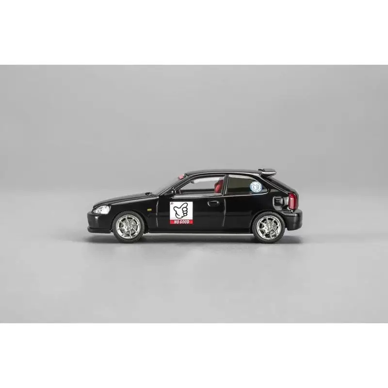 Фото Motorhelix-MH 1/64 Honda Civic Type R (EK9) — коллекционная литая модель автомобиля из сплава, игрушка-подарок для мальчиков. # пеееее №4