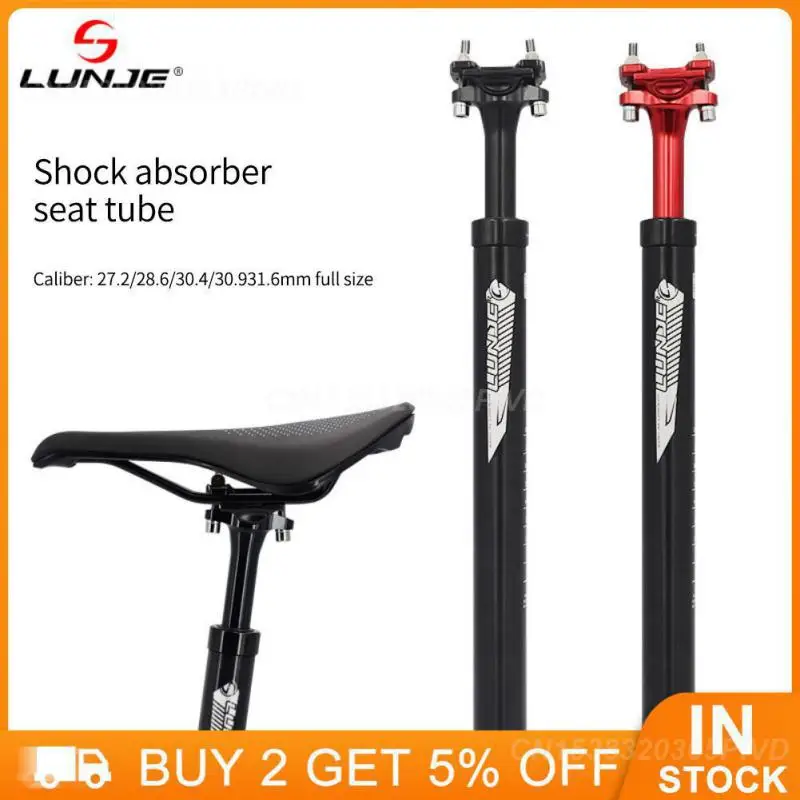 

Bicycle Shock Absorber Seat Tube Aluminum Alloy CNC Shock Absorber Seat Tube 27.2/28.6/30.4/30.9/31.6 Seat Post Bicycle Parts