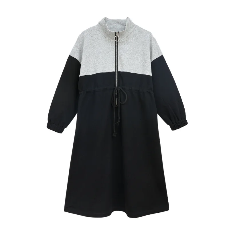 

New Patchwork Kids Sweatshirt Dress Girl Dress Autumn 2020 New Mother and Daughter Clothes Cotton Baby Christmas Dress, #8984