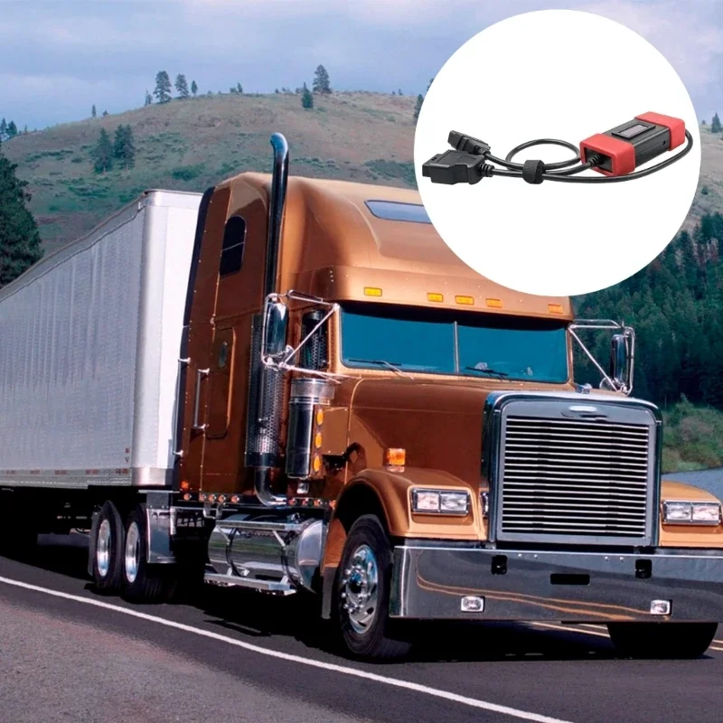 Преобразователи для грузовиков с 12 В на 24 Кабель-переходник высоким разъемом OBD2