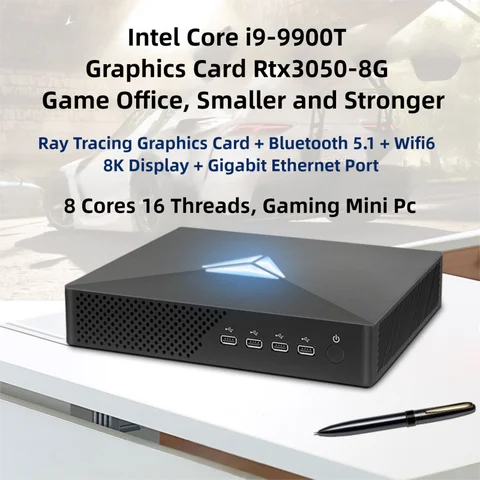 Мини-ПК afresh i7-9700F/i9-9900T GTX1660s GTX3050