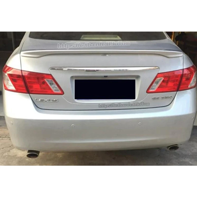 Для Lexus ES автомобильный задний спойлер отделка черного карбона хвостовое крыло