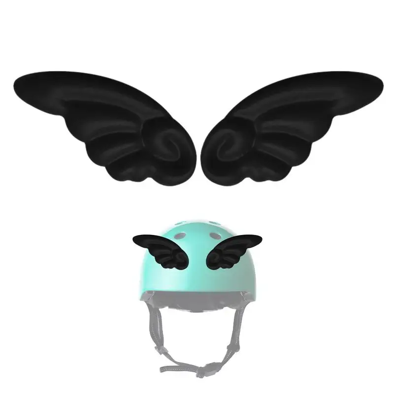 

Hat Decoration Angel Wings Large Bow Motorcycle Accessory Removable Hat Decoration Ornament Crafts Jewelry Accessories For Ski
