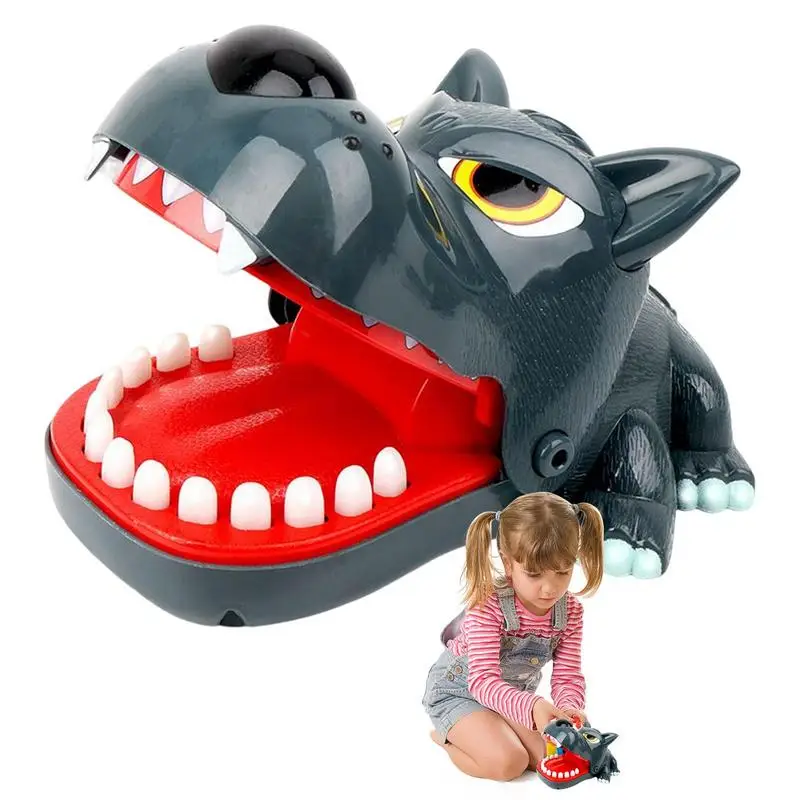 

Finger Bite Game Teeth Game Wolf Dentist Game For Kids Funny Wolf Biting Finger Toys Party Game Joke Toy Family Interactive Toy