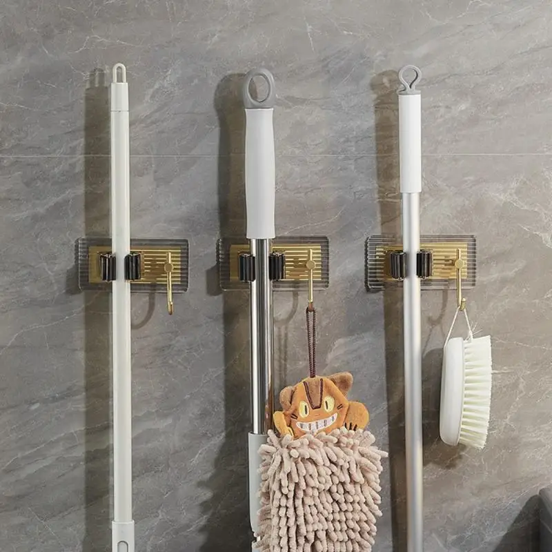 

Waterproof And Rust-resistant Mop Hanging Rack Wear-resistant Mop Rack Easy To Clean Mop Holder