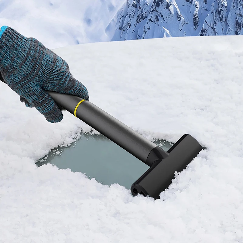 

Alloy Car Snow Removal Shovel ,Windshield Car Ice Scraper And Snow Removal Shovel With Removal Deicing Gravel