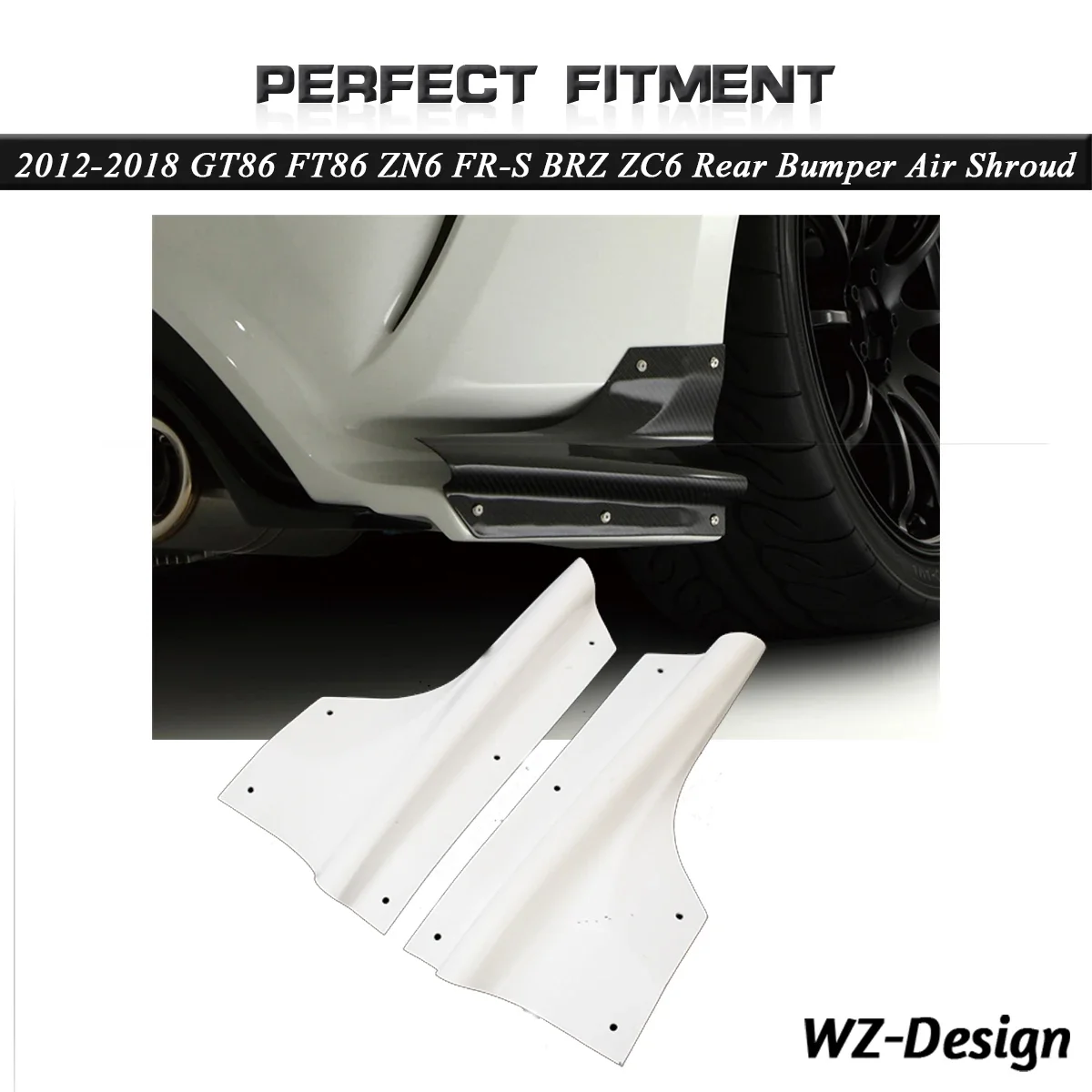 Автомобильные аксессуары воздушный кожух из стекловолокна VS KU ARS-II подходит для