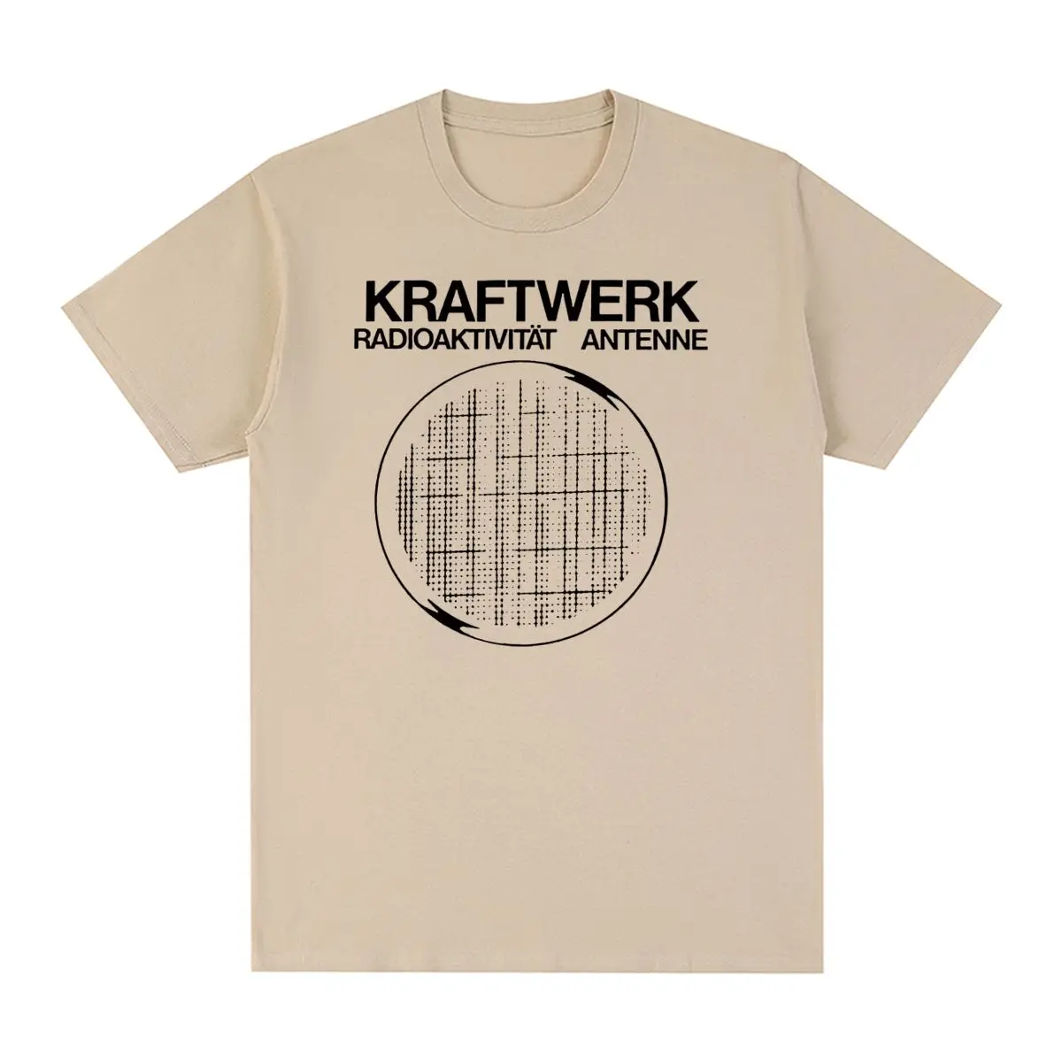 

Kraftwerk Vintage T-shirt Computer World The Man-Machine Electro Pop Krautrock Cotton Men T shirt New Tee Tshirt Womens Tops