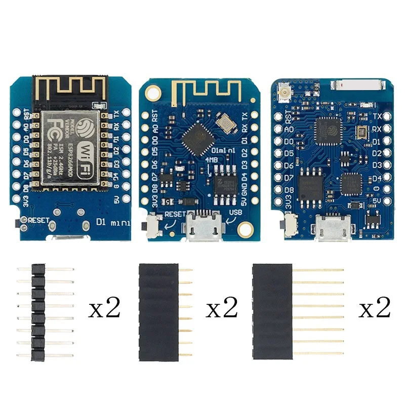 

Плата NodeMCU Lua IOT, плата 3,3 В с контактами ESP8266 ESP-12 CH340G CH340 V2 USB WeMos D1 Mini PRO V3.0.0, разработка Wi-Fi
