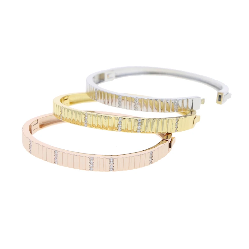 Женский геометрический браслет 3 цвета