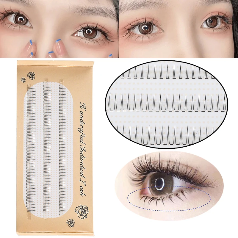 

Eyelashes Lash Grafting Lower Eyelashes Comic Under Eye Natural Makeup Tool Beauty Natural Extensions Individual New Tools
