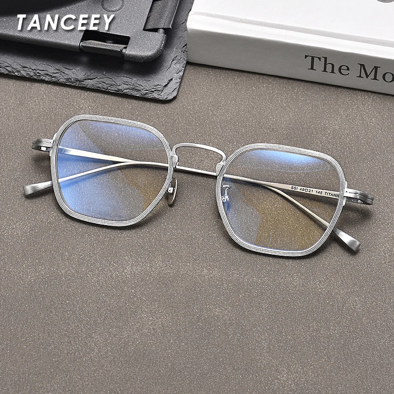 

Vintage Anti Blue Light Reading Glasses Men Titanium Glasses Frames Women Luxury Brand Hyperopia Presbyopia Computer Eyewear