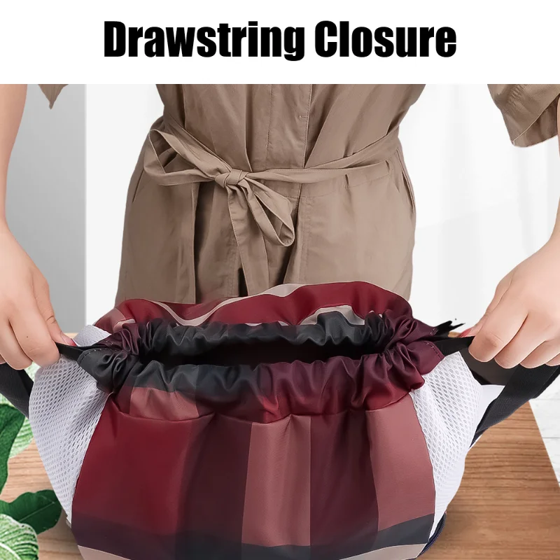 Drawstring Outdoor Gym Backpack Multiple Pockets Fitness Backpack Waterproof Fitness Travel Sport Bag Adjustable Shoulder Strap