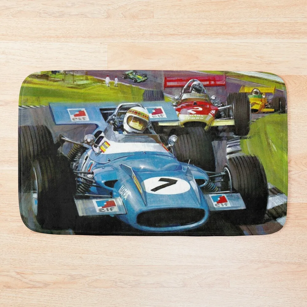 Соединенные Штаты GRAND PRIX: Watkins коврик для ванной с принтом быстросохнущие водные