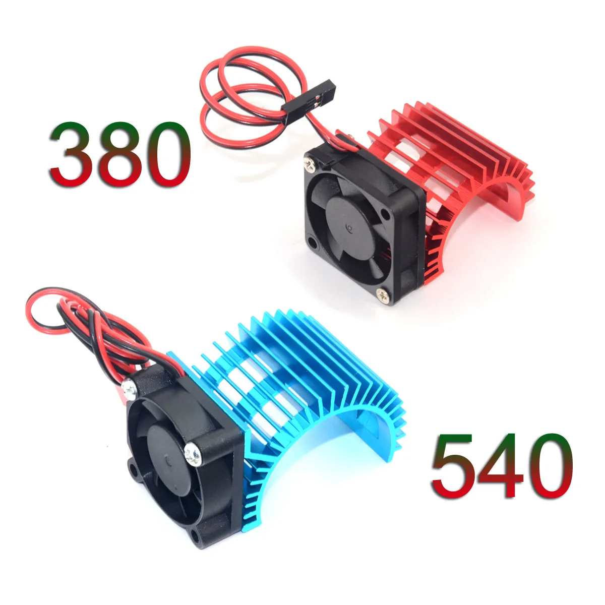 

Aluminum 380 3650 3660 3674 2838/540 550 Motor Heat Sink /w Cooling Fan For 03300 HSP HPI Wltoys 1:8 1/10 1/16 RC Car Boat