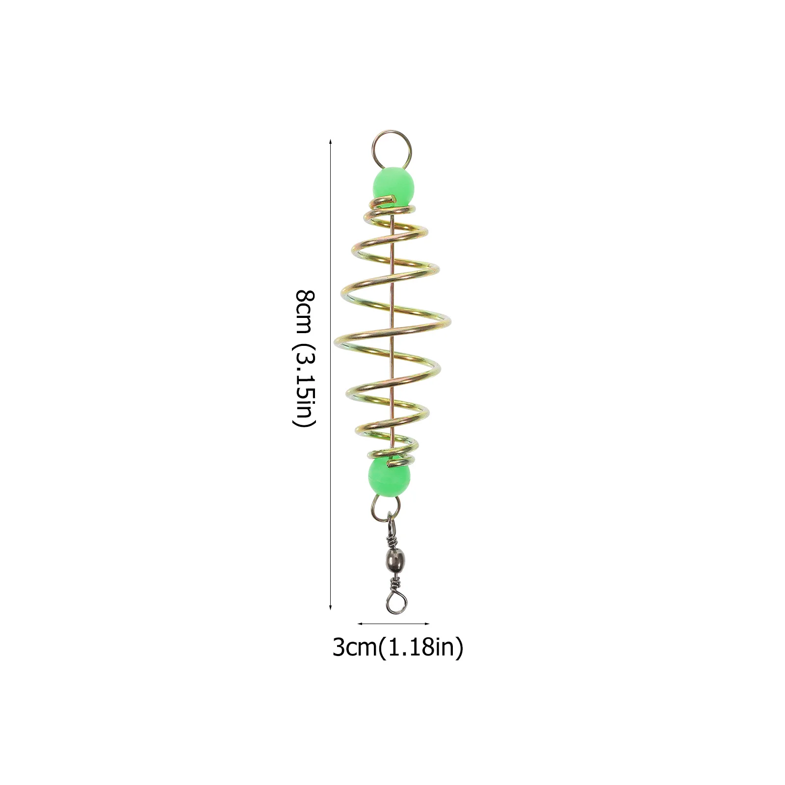 36 шт. пружинная приманка для рыбалки металлическая клетка ловушка светящиеся