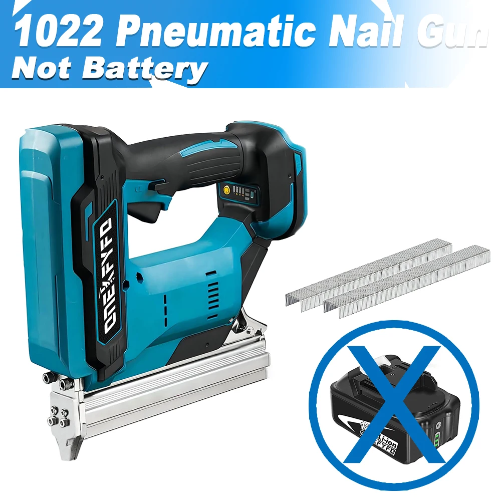 

ONEKFYFD Бесщеточный электрический гвоздезабивной степлер для Makita 18В