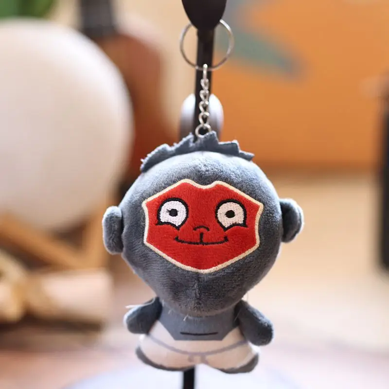 Фото Милая подвеска Moe Little Mountain Monster, плюшевая игрушка, кукла, сумка-свинья, очаровательный брелок, кукла №4