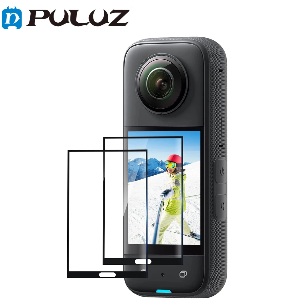 

2pcs Curved HD Tempered Glass Film For Insta360 X3