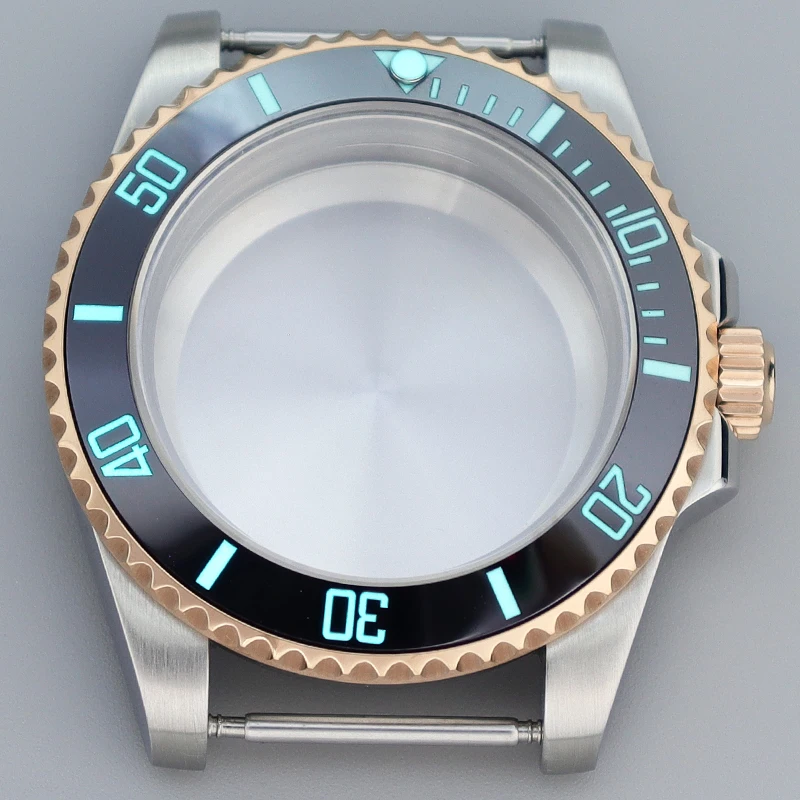 Женские часы с сапфировым стеклом серебристые розовые золотистые 40 мм подходит