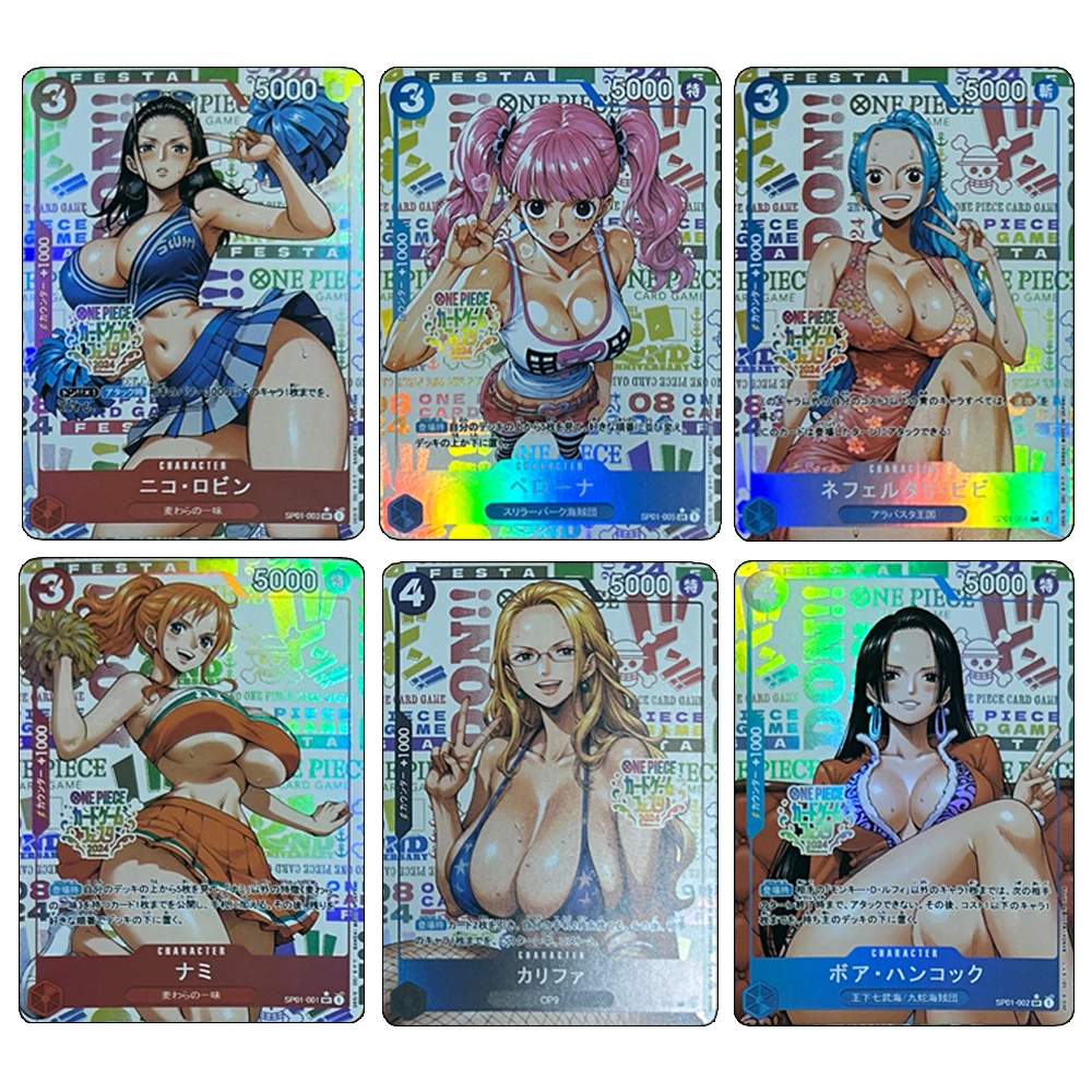 Цельный DIY Николь Робин Хэнкок Виви Нами Утта Ямато 9 шт./компл. перефракрашенные