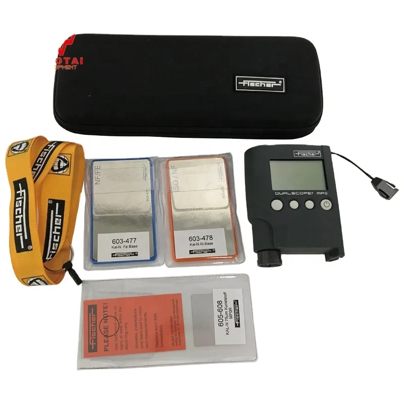 

Немецкий двухдиапазонный измеритель толщины покрытия MPO Фишер, 0-2000 мкм