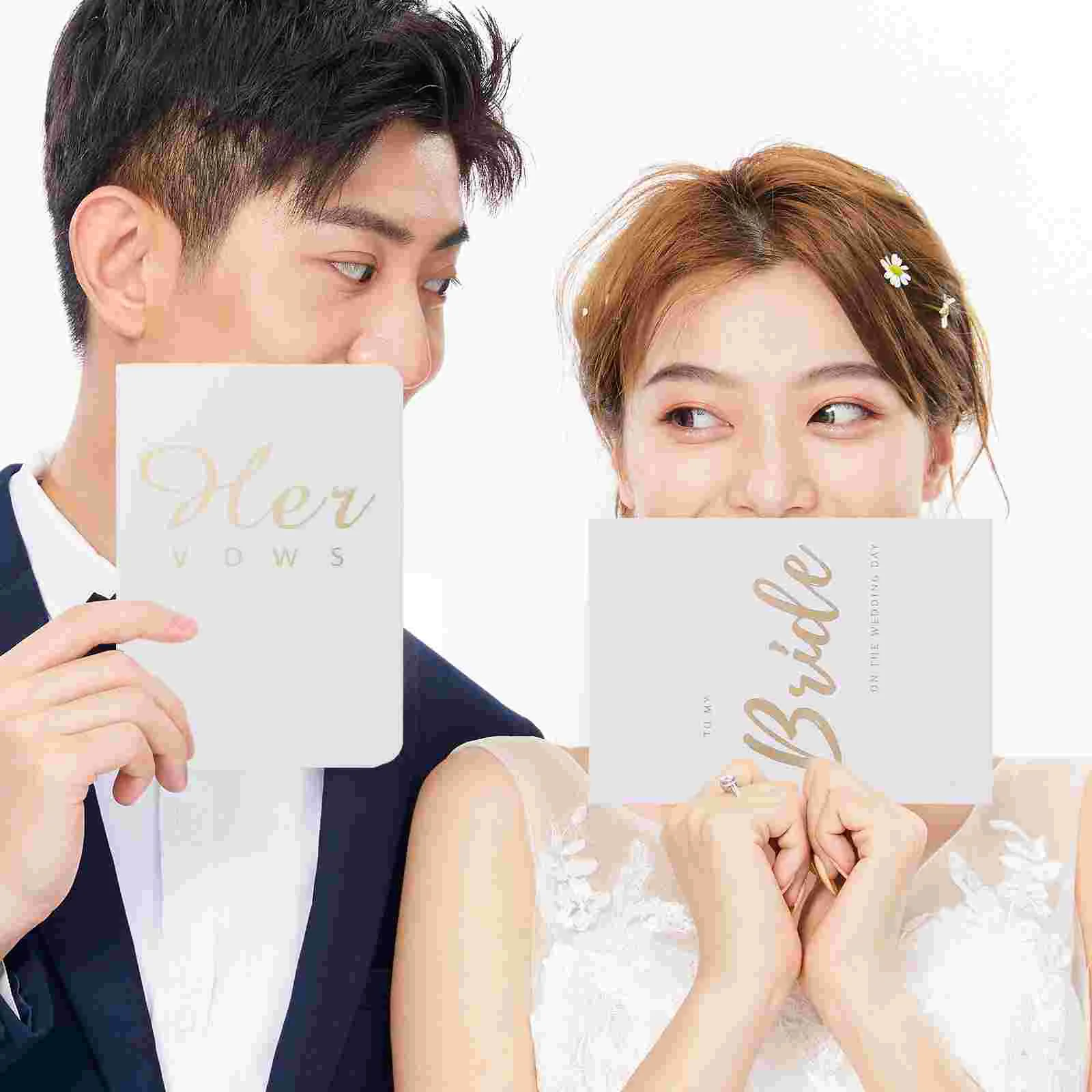 Книга клятвы Свадебные открытки Сварочные книги Чехлы для книг речевая бумага