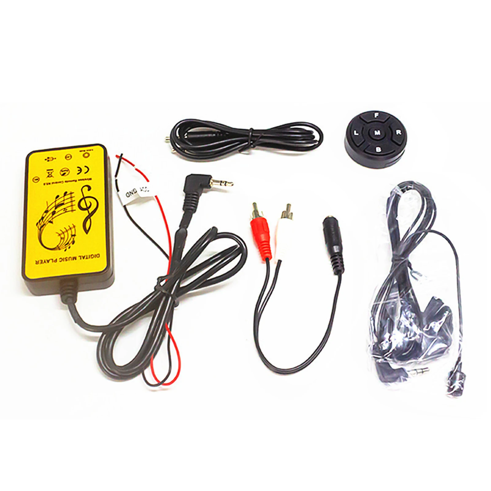 

12V Wireless Audio RCA Decoding Board Module Wireless Car USB Mp3 Player Audio Digital Decoding TF Card Slot / FM / Remote