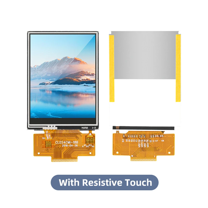 2 4 дюймовый TFT SPI 65K ЖК экран дисплея 18P паяльный Привод IC 7789/9341 4wire IPS full view touch panel