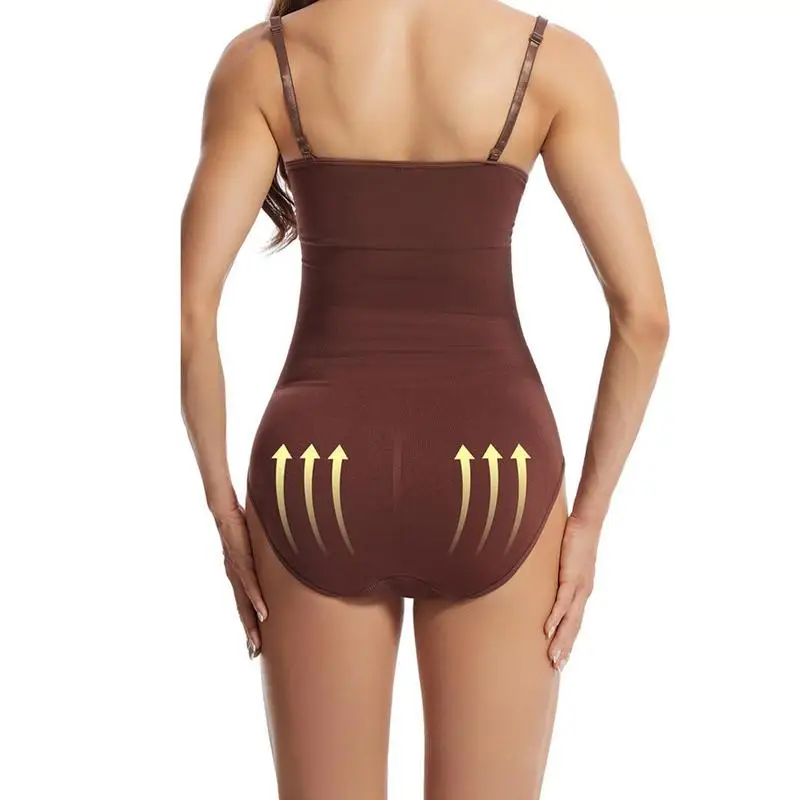 

Shaping Bodysuit Tummy Shaper For Women Jumpsuit Chest Pad Chest Support Hip Lift Thin Waist For Lady Women Girl