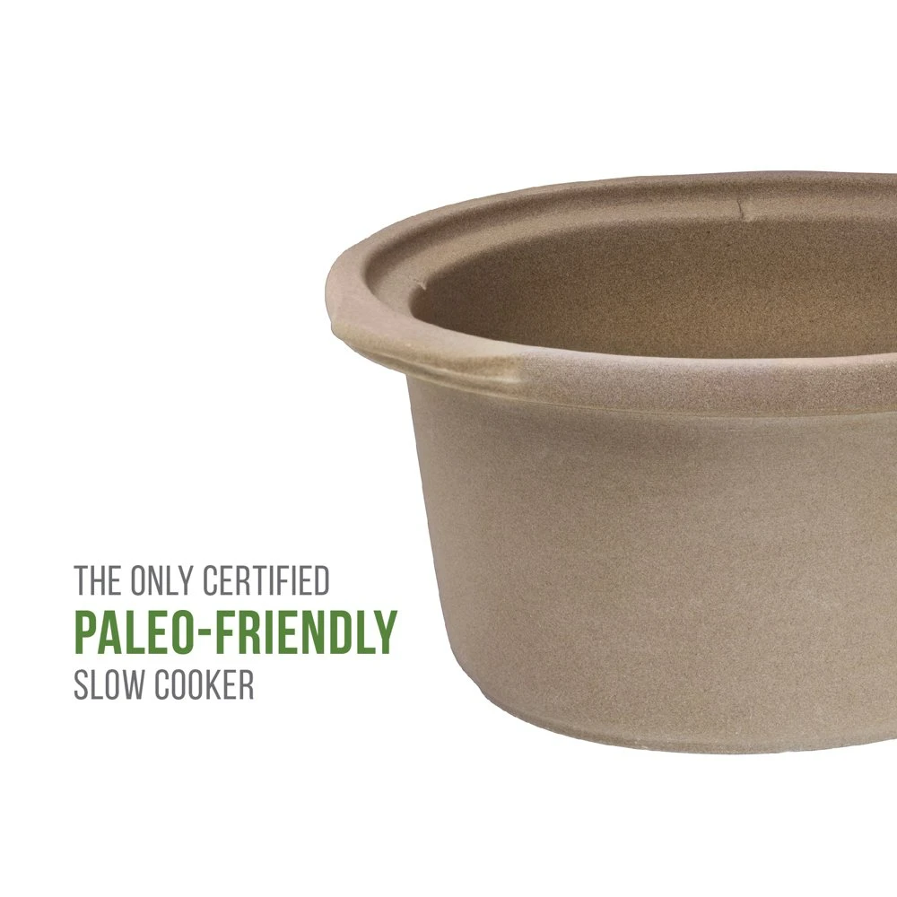 

5 . Slow Cooker, Dishwasher Safe Crock; Naturally Nonstick & Paleo-Friendly, Low-Lead Stoneware