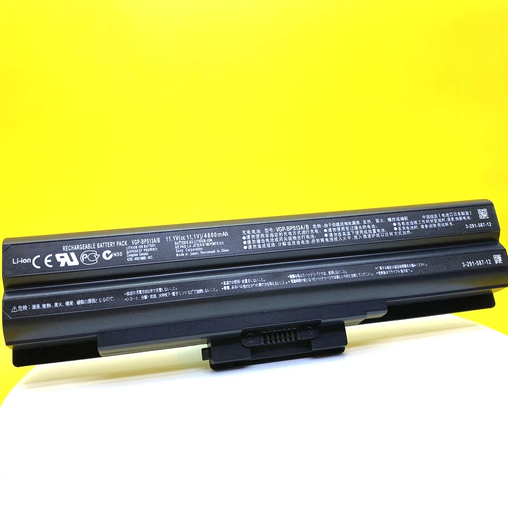 Для SONY VAIO VGP-BPS13/S VGP-BPS13A/S VGP-BPS21/S VGP-BPL21A/B VGP-BPS13A VGP-BPS21B VGP-BPL13 VGN-CS27 11 Аккумулятор для ноутбука