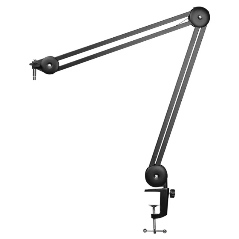 

Microphone Boom Arm Stand Heavy Duty 360° Adjustable Metal Mic Stand Desktop Bracket