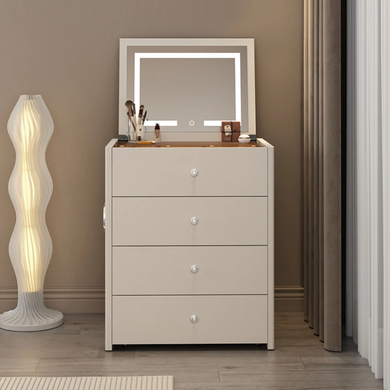 Туалетный столик для макияжа туалетный спальни зеркало женская ночная тумбочка